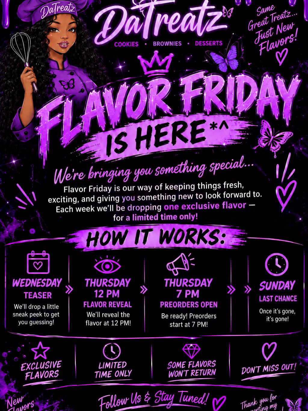 FLAVOR FRIDAYS 👻